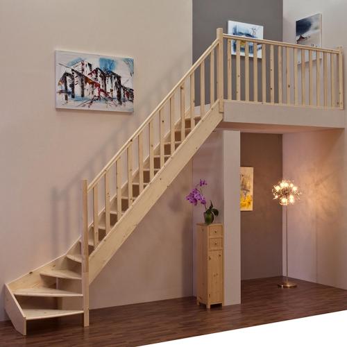 Lofttrappa Prima Gran Utan Sättsteg Vänster