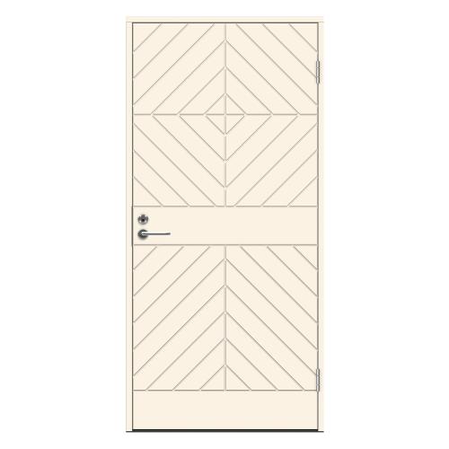 Yderdøre Swedoor Classic Grieg Hvid NCS S0502-Y