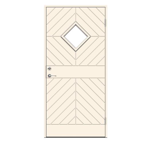 Yderdøre Swedoor Classic Albinoni Hvid NCS S0502-Y