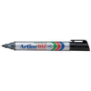 Overstregningstusch Small 107, 1,5 mm, Sort, 12stk, Artline