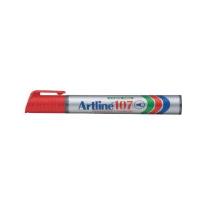 Marker Pen Small 107, Red, 12pcs, Artline