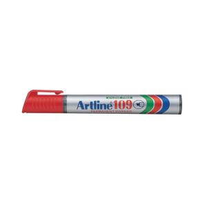 Marker Pen Medium 109, Red, 12pcs, Artline