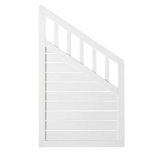 Skärm Rosmarin 2 Vit 90x150/90cm Jabo 3575