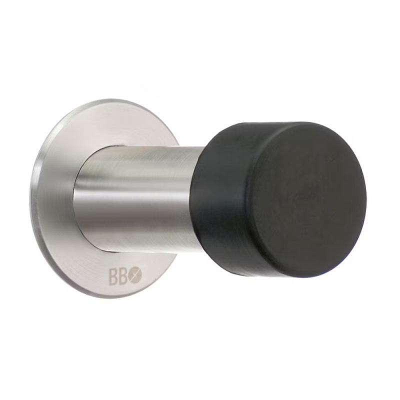Dørstopper 75mm Børstet Rustfrit Stål Beslagboden BK148M