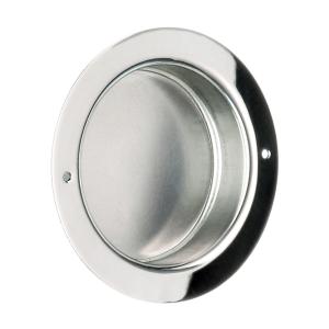 Skydedørsskål 50mm Poleret Rustfrit Stål Beslagboden BK903