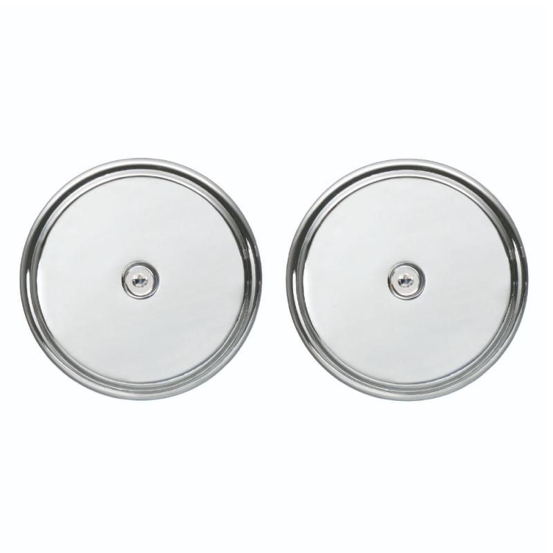 Dækplade 50mm Poleret Krom Beslagboden B218K