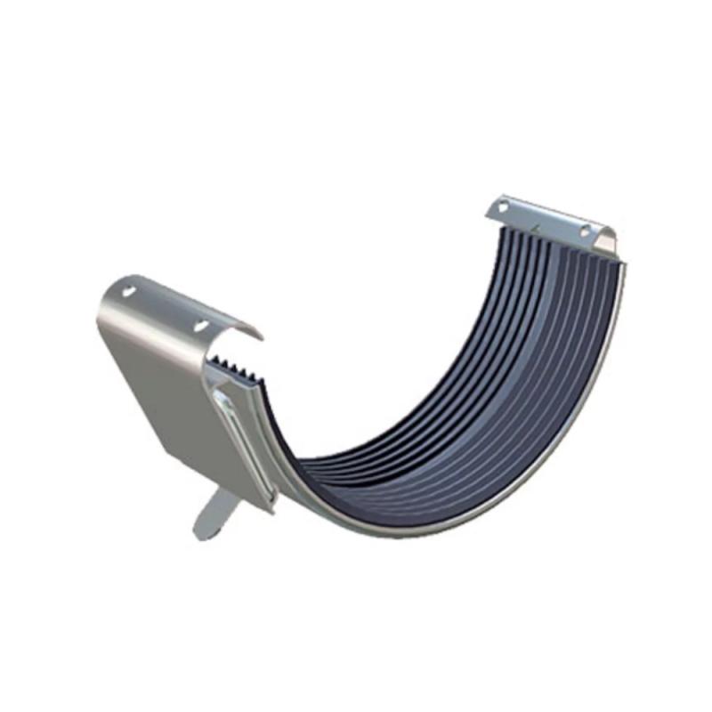 RSK Tagrende Sammenføjning Sølvmetallic 125mm, Lindab 97352