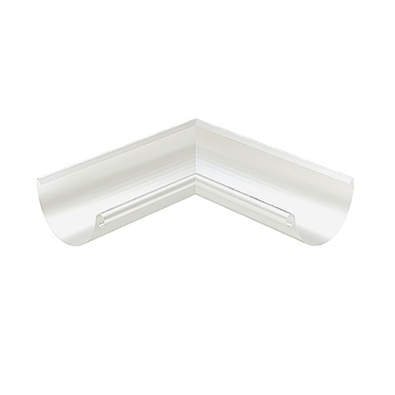 RVI Tagrende Indvendig Hjørne 125mm 90° Antikvit, Lindab 35994