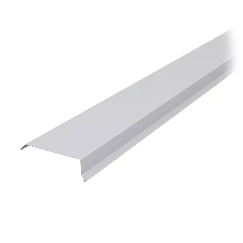 Vattbrädesbeslag 105x2000mm Aluzink