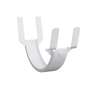 TB Cover Bracket 125mm Antique White, Lindab 34835