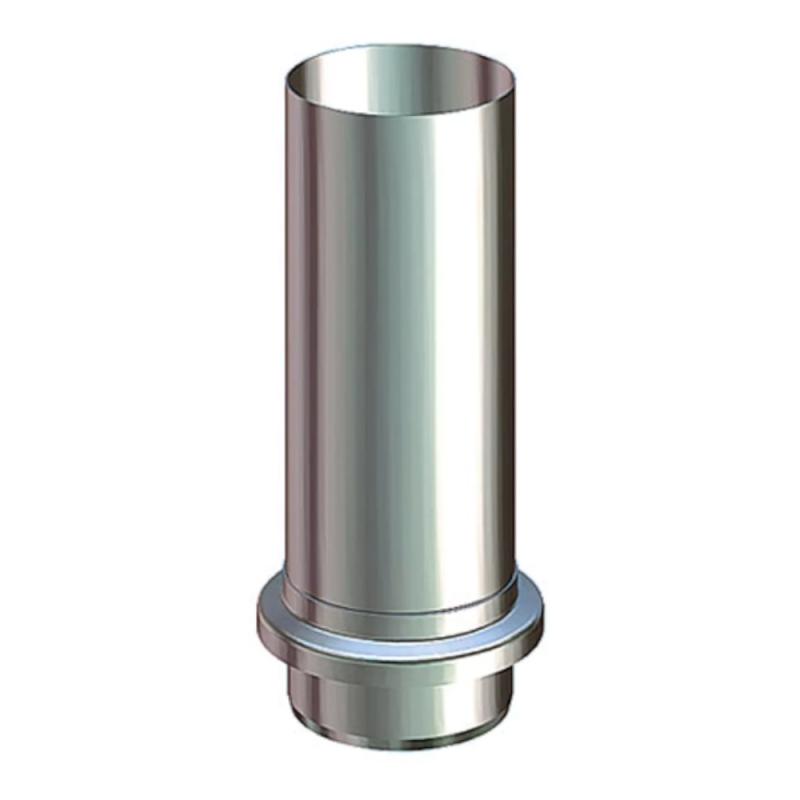 BUTK Brøndudløb 87mm Sølvmetallic, Lindab 97140