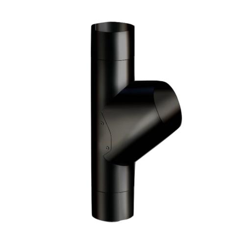 Grenrör Ställbart GROR 87mm Svart, Lindab 74942