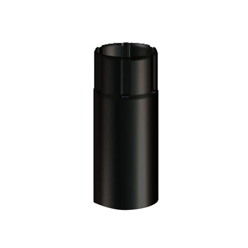 MST Mellemstykke 87/500mm Sort, Lindab 69990