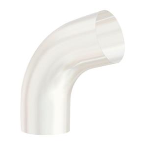 BK Pipe Bend Conical 75mm Antique White, Lindab 87806