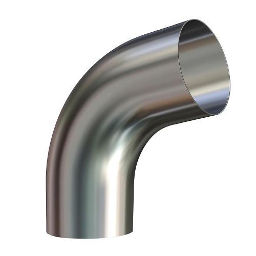 Rörböj Konisk BK 87mmx45° Silvermetallic Lindab 97106