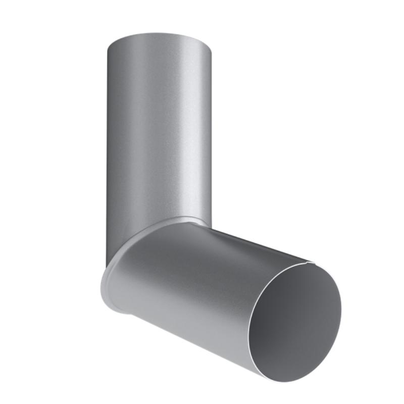 BKS Skarp Rørbøjning 70 Grader Sølvmetallic, Lindab 92387