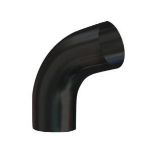 BK Pipe Bend Conical 87mm Black, Lindab 87834