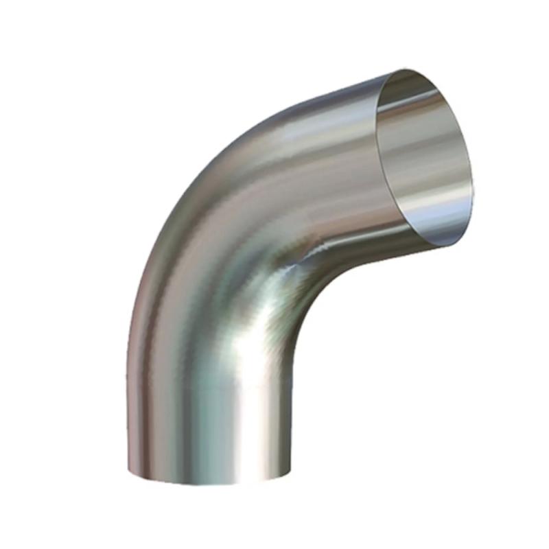 BK Rør Bøjning Konisk Silvermetallic 70 grader/87mm, Lindab 87833