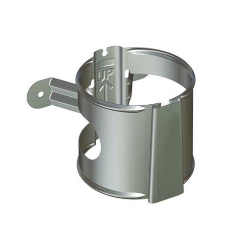 SVHA Svep med kil til trævæg 87mm Aluzink, Lindab 60246