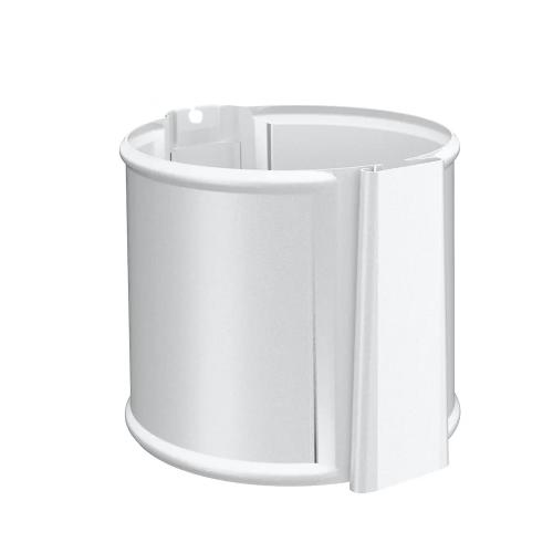 SV Vægskurv med Kile Uden Fod 87mm Antik Hvid, Lindab 2362