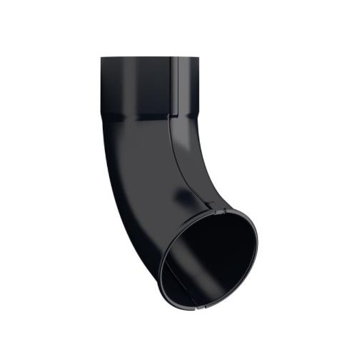 UTK Aflader 87mm Sort, Lindab 65230