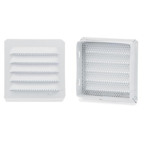 VENTILGALLER MÖSSSÄKER VIT 125X125MM