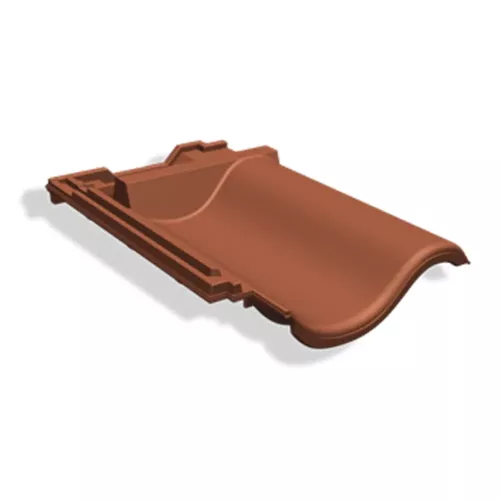 Nockanslutningspanna Tvilling Falsat Lertegel Benders