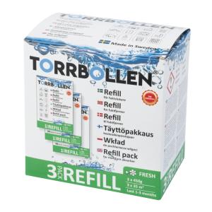 Refill Til Fugtabsorber Med Duft, 8stk, Torrbollen