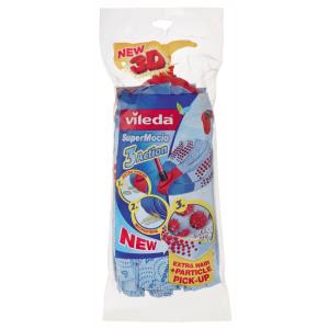 Moppe Supermocio 3-Action Refill, 12stk, Vileda