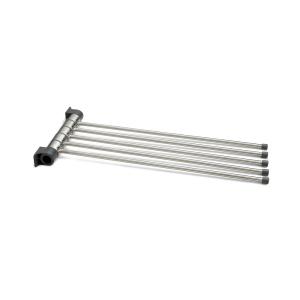 Towel Hanger, 5-Arm, Stainless, Habo 63287