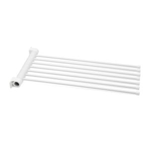 Towel Hanger, 7-Arm, 330mm, White, Habo 63291