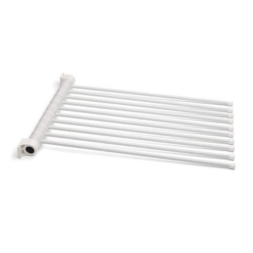 Håndklædeholder, 10-Ærmet, Hvid, Habo 63292