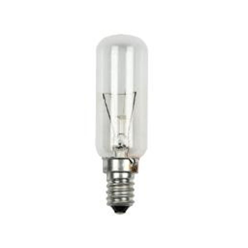 Rørlampe Klar E14 15W 2stk Osram