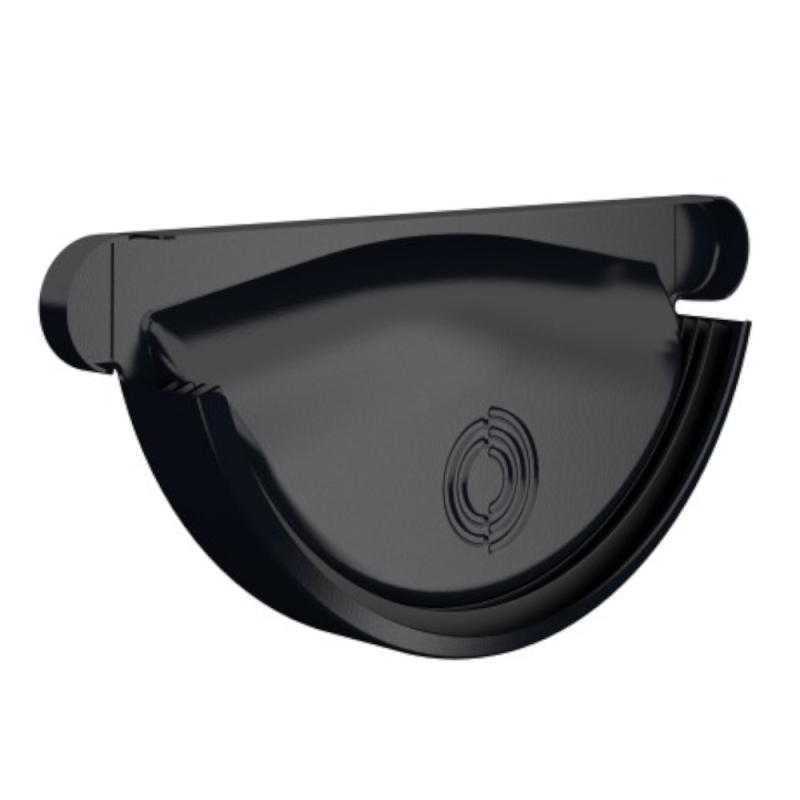RG Universal Tagrendeende med Tætning 100 mm Sort, Lindab 7468