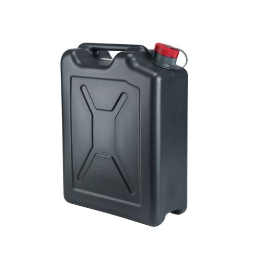 Petrol Can Plastic 20L Jeep Black Pressol