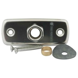 VÄGGBRICKA ENKEL 15XG15MM CU-RÖR