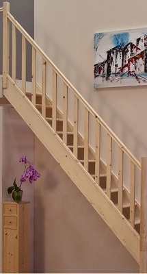 TRAPPRÄCKE PRIMA GRAN TRÄ 1SIDA