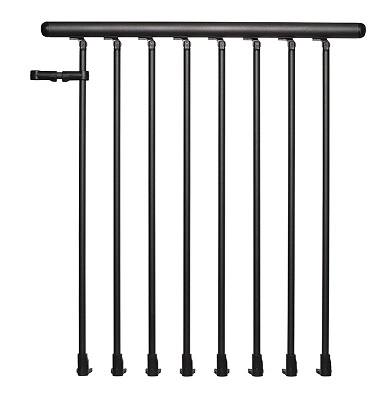 Trappräcke Royal Colour Extra Rak Stål L=1m