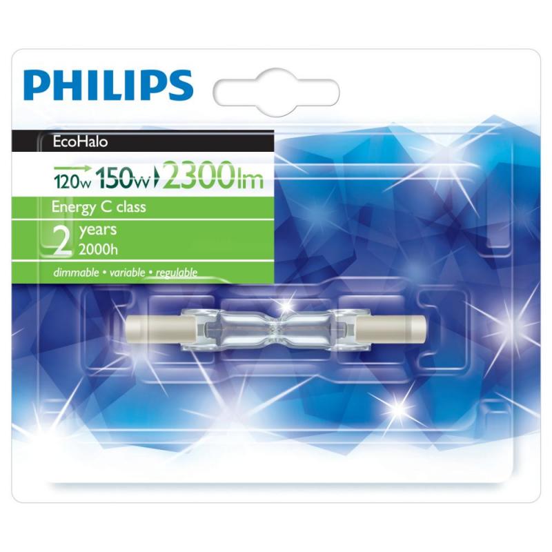 HALOGENRÖR R7S 78MM 120W ANTAL 10 ST