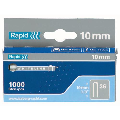 Kabelklemme R36/14 Hvid 1000stkx5æsker Rapid