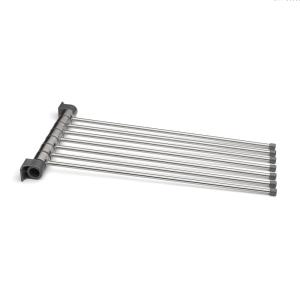 Towel Hanger, 7-Arms, Stainless, Habo 63288