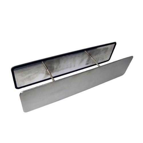 Dækplade Brevkasse 320x80 Rustfri, Habo 15018