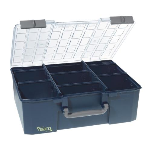 Assortment Box, CarryLite 150-9, Dark Blue, Raaco