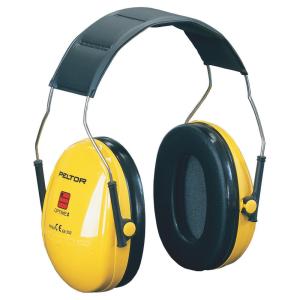 Ear Muff, Optimum 1, Yellow Headband, Peltor