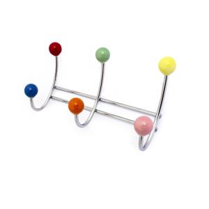 Hanger Berry 3 Hook Chrome/Mixed Colors, Habo 15530