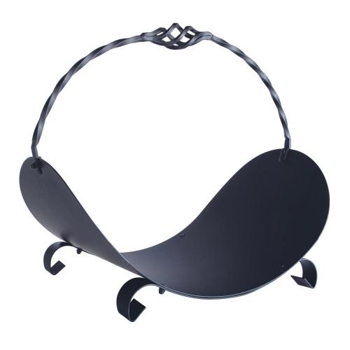 Vedkorg Nils Smide Svart Vastbo