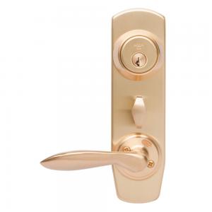 Indgangssæt 1956 D12-B1 Mat Messing Assa Abloy