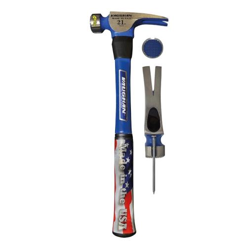 Formspikningshammare Rak Räfflat 21oz 400mm Vaughan