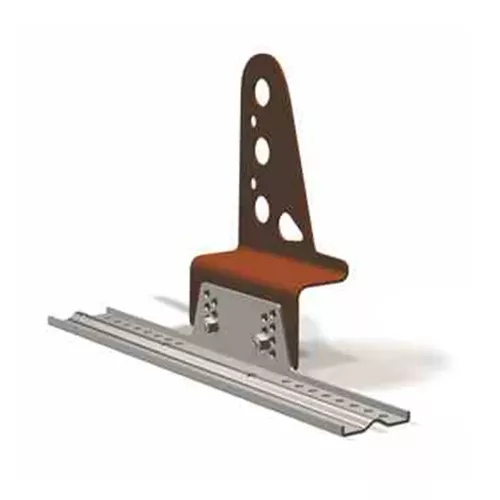 Fotplatta Höganäs inkl. hållare Benders