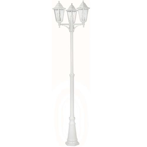 Gulvlampe Idefjord, Hvid, 3X18W, E27, IP44, Malmbergs 7760028